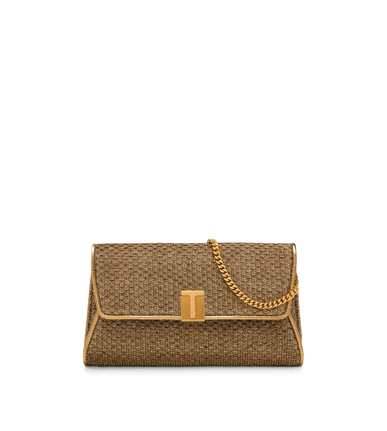 TEXTURED FABRIC NOBILE CLUTCH image number 0