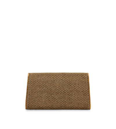 TEXTURED FABRIC NOBILE CLUTCH image number 2