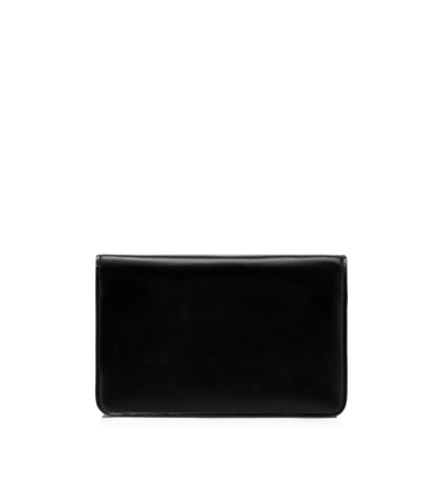 PALMELLATO-EFFECT LEATHER SMALL SHOULDER BAG image number 2