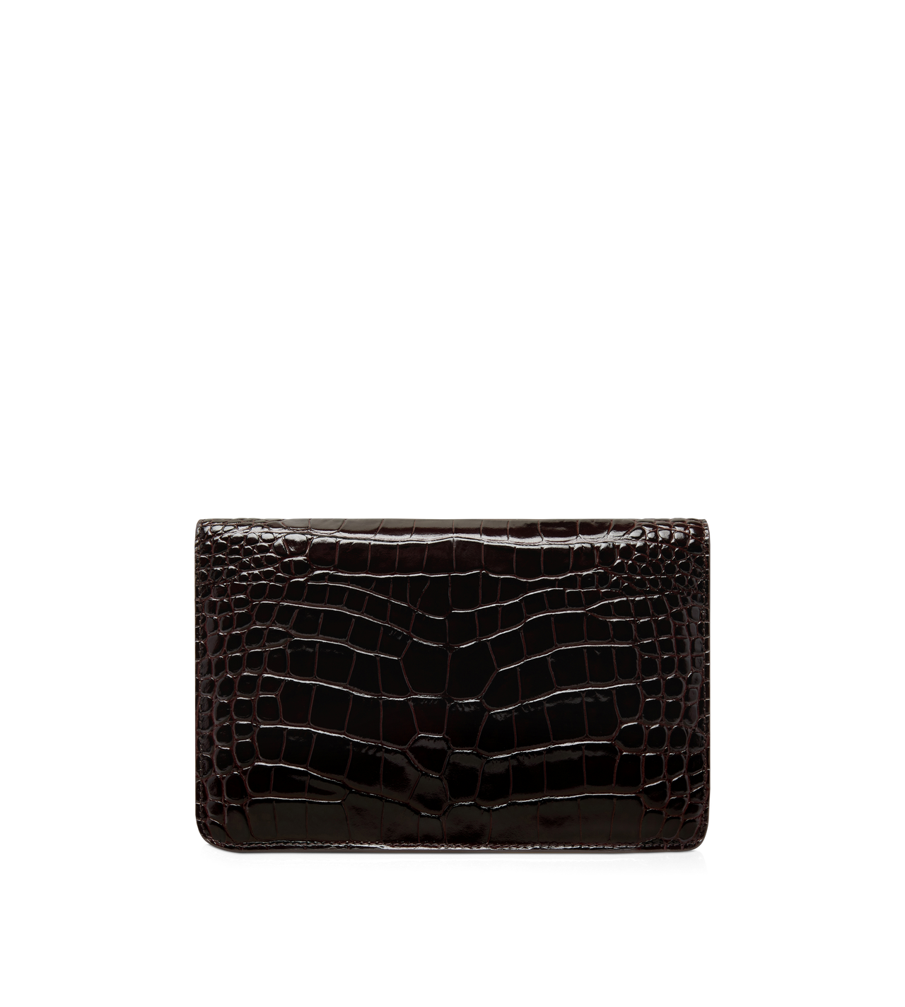 STAMPED CROCODILE LEATHER WHITNEY SMALL SHOULDER BAG image number 2