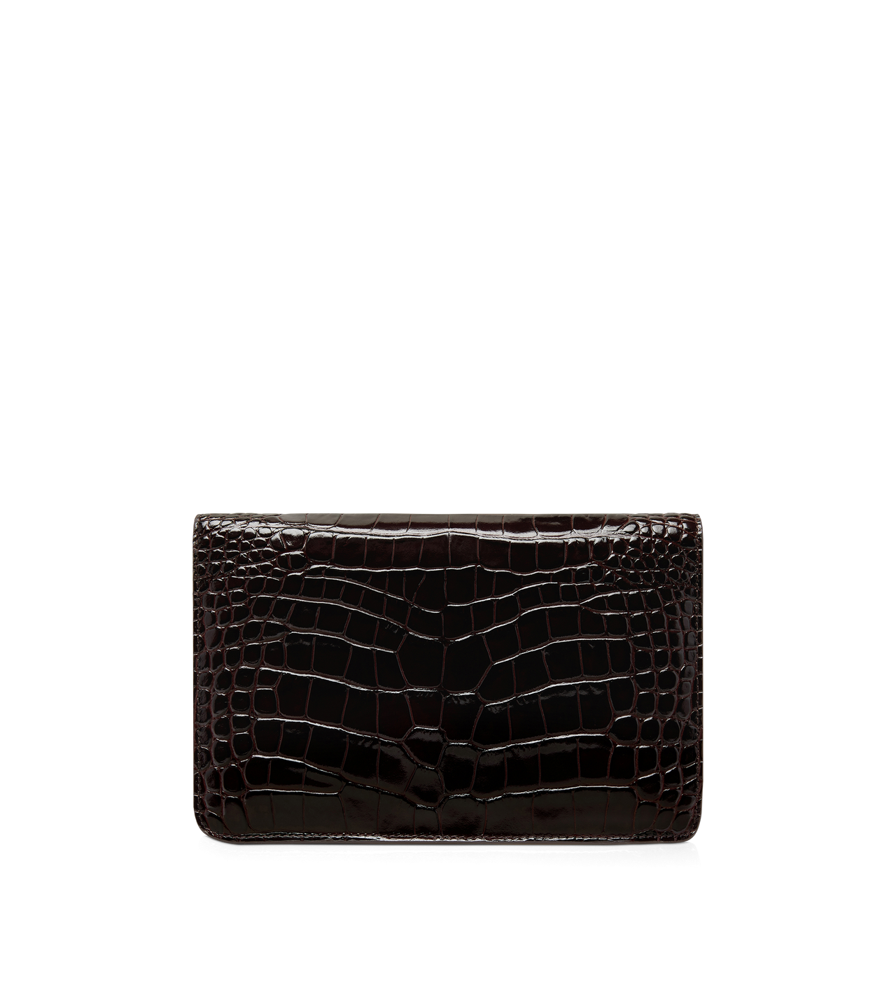 STAMPED CROCODILE LEATHER WHITNEY SMALL SHOULDER BAG image number 2