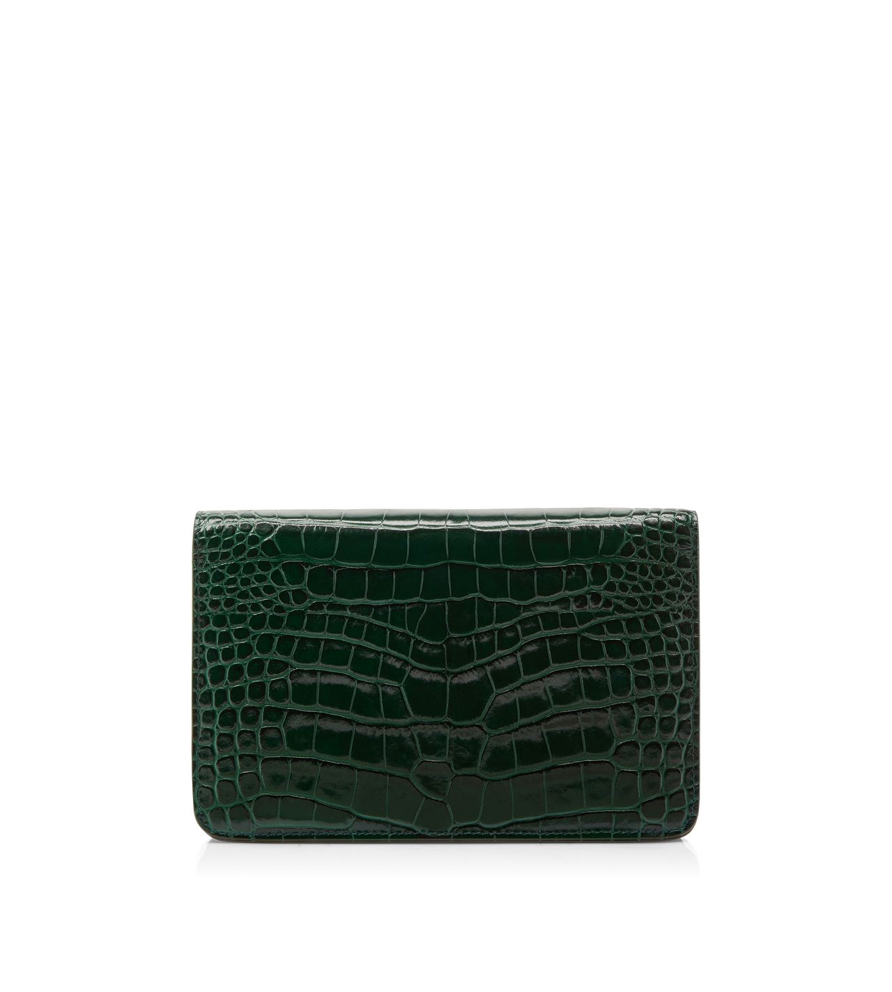 STAMPED CROCODILE LEATHER WHITNEY SMALL SHOULDER BAG image number 2