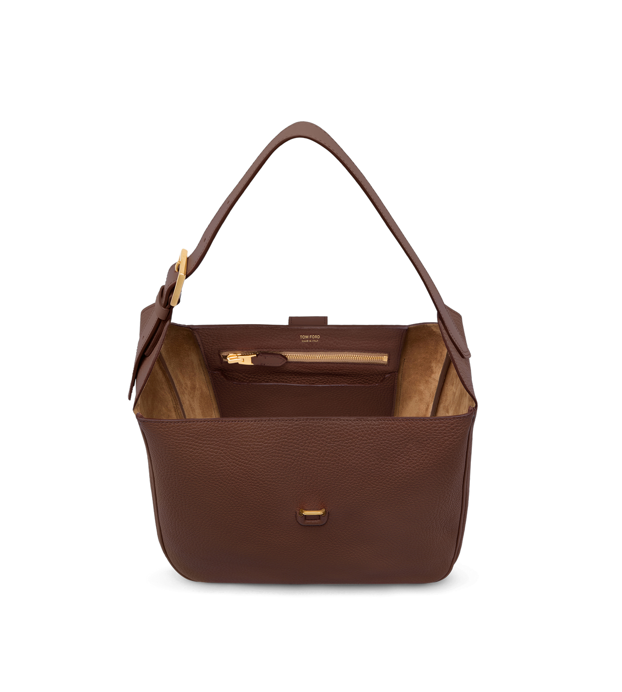 LEATHER MONARCH MEDIUM HOBO image number 3