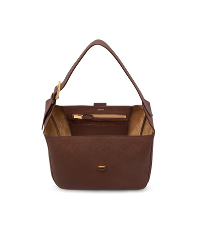 LEATHER MONARCH MEDIUM HOBO image number 3
