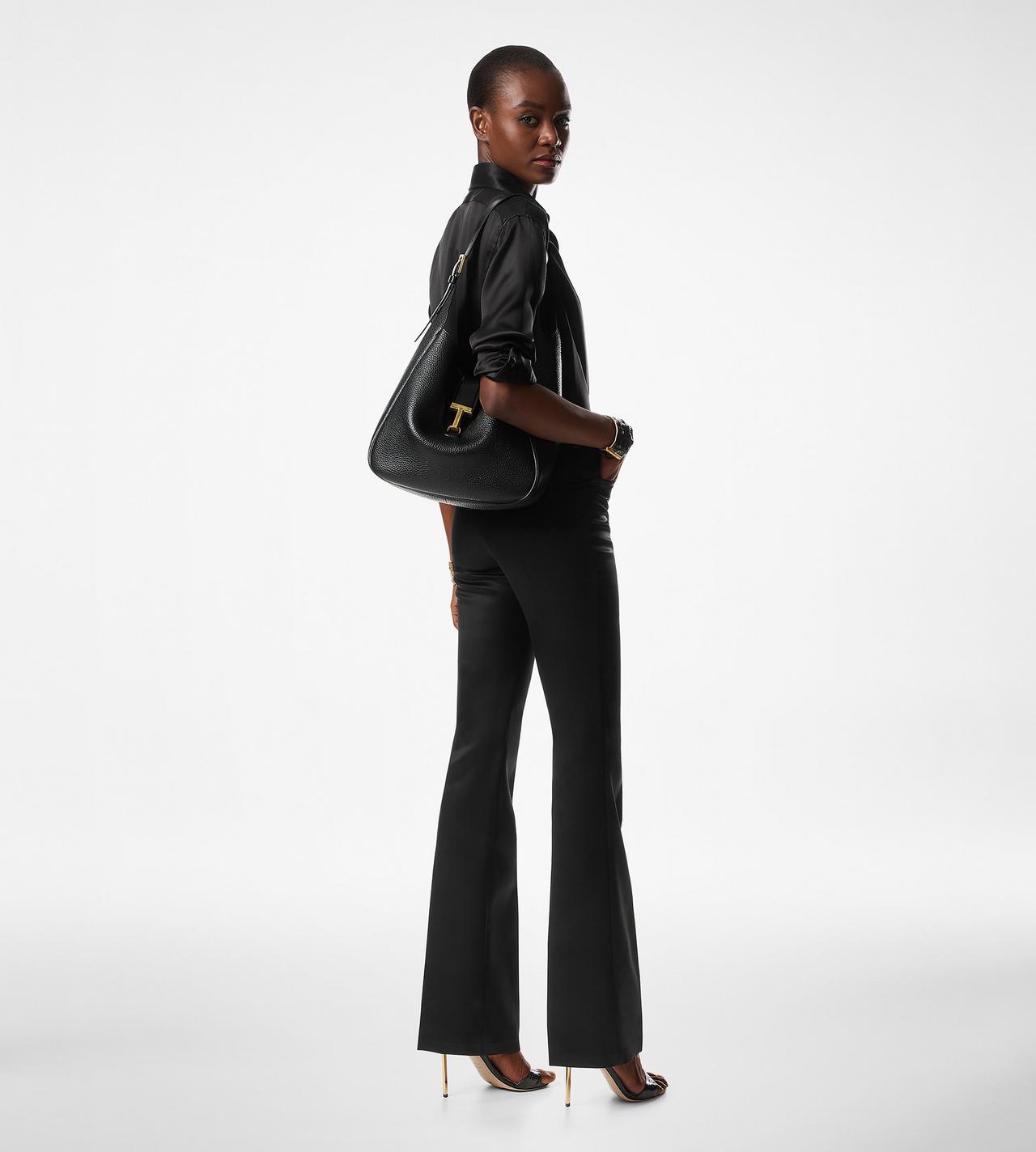 LEATHER MONARCH MEDIUM HOBO image number 4