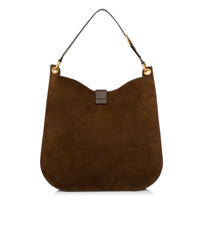 SUEDE LEATHER AND SMOOTH LEATHER TARA LARGE CROSSBODY image number 2