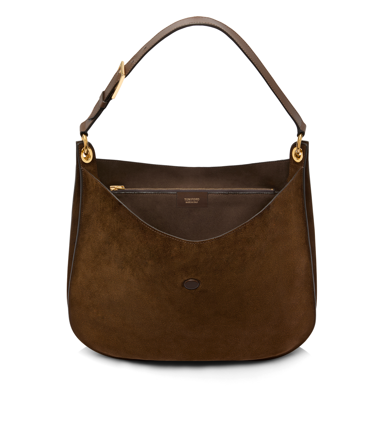 SUEDE LEATHER AND SMOOTH LEATHER TARA LARGE CROSSBODY image number 3