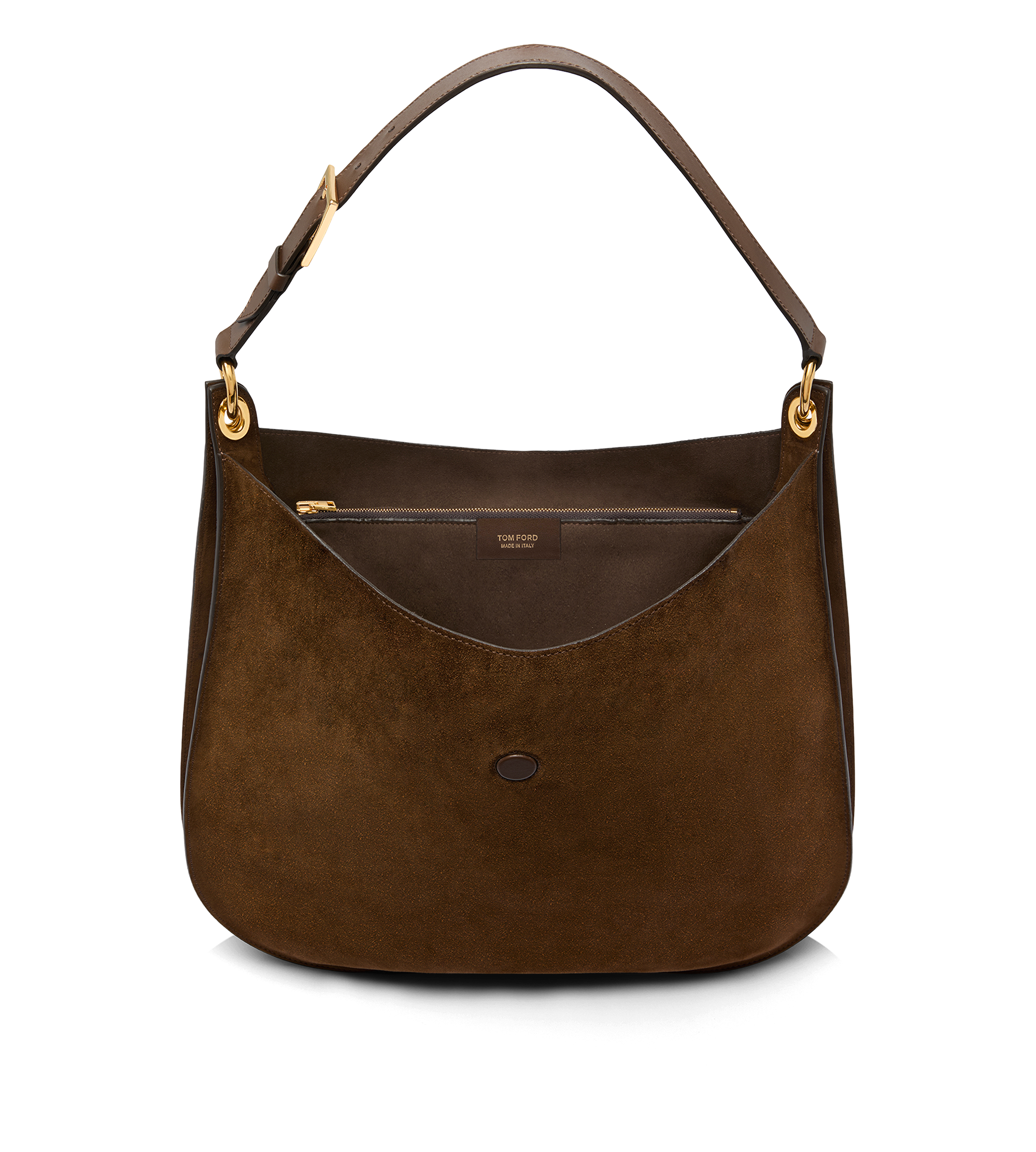 SUEDE LEATHER AND SMOOTH LEATHER TARA LARGE CROSSBODY | TOM FORD