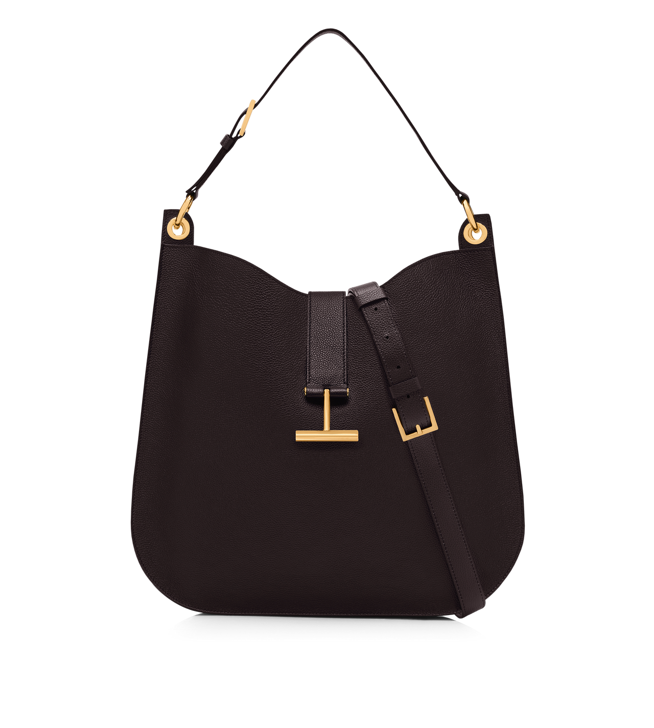 GRAIN LEATHER TARA LARGE CROSSBODY image number 0