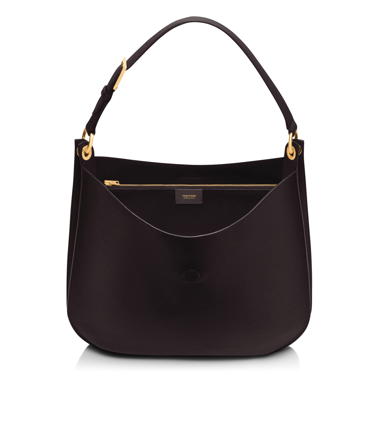 GRAIN LEATHER TARA LARGE CROSSBODY image number 3