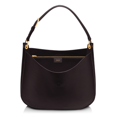 GRAIN LEATHER TARA LARGE CROSSBODY image number 3