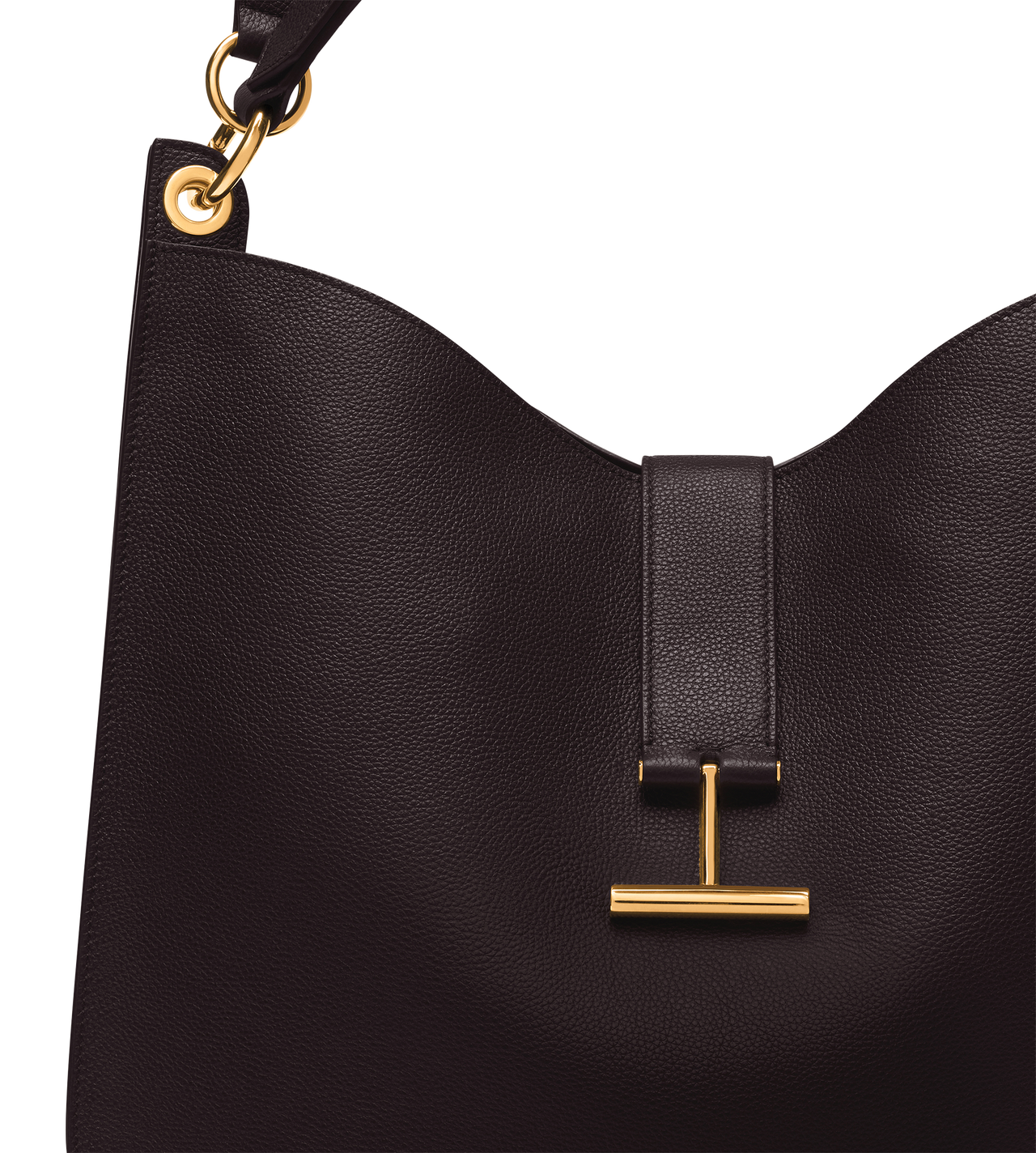 GRAIN LEATHER TARA LARGE CROSSBODY image number 4