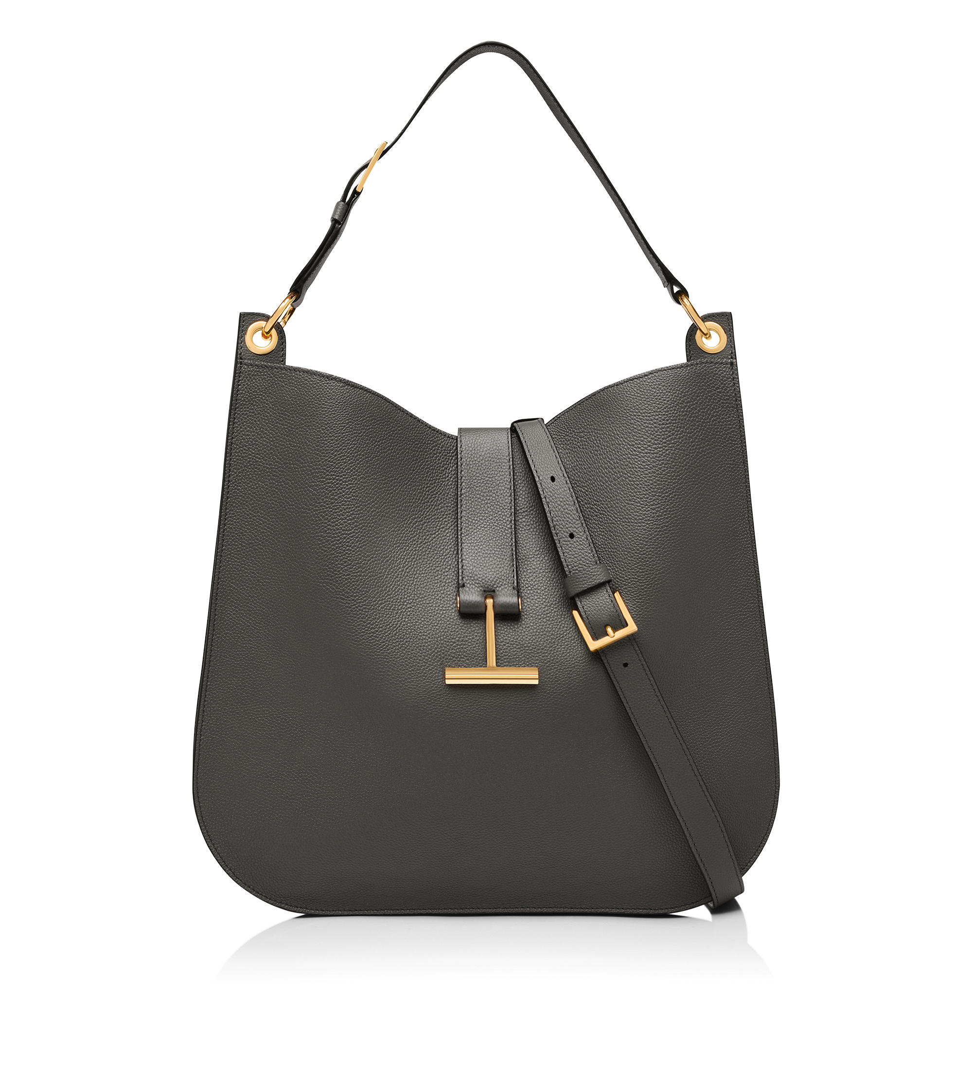 GRAIN LEATHER TARA LARGE CROSSBODY