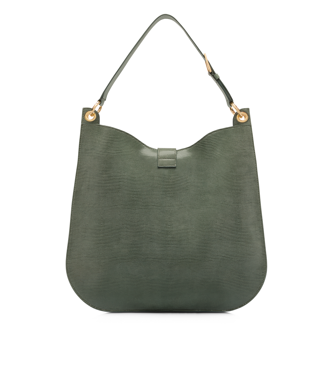 LIZARD-EFFECT SUEDE LEATHER TARA LARGE CROSSBODY image number 2
