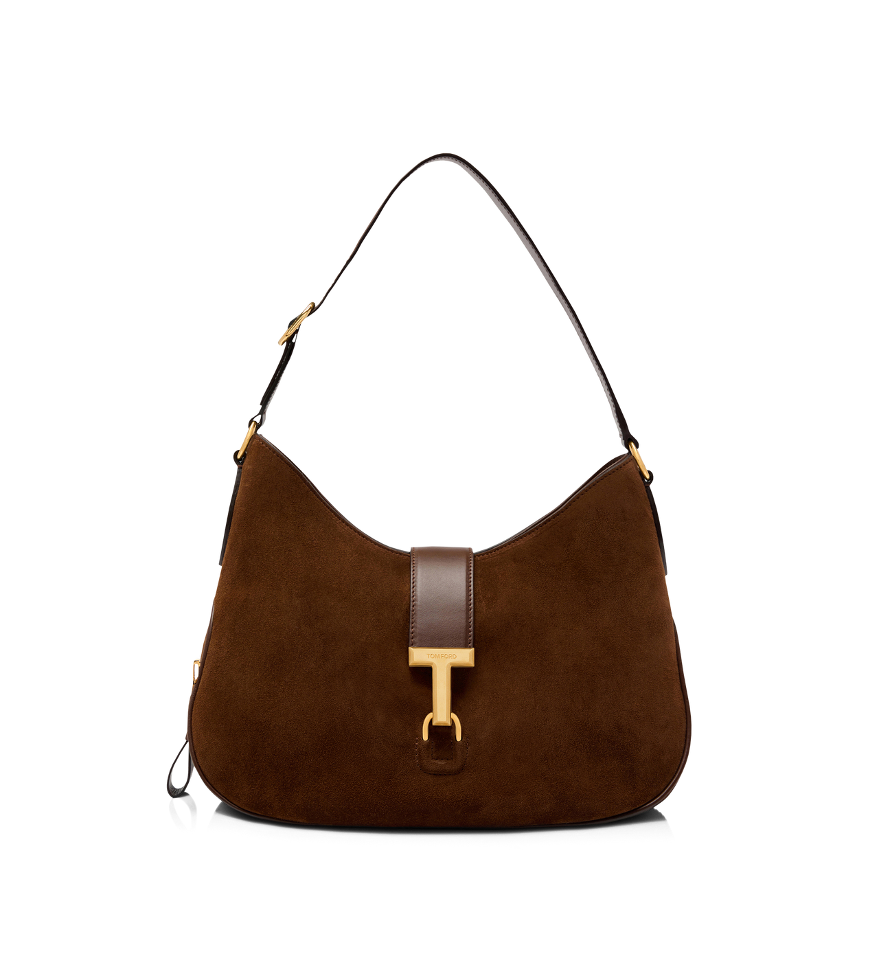 SUEDE AND LEATHER MONARCH MEDIUM HOBO image number 0