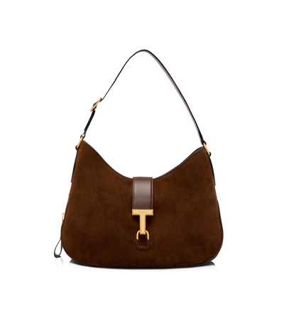 SUEDE AND LEATHER MONARCH MEDIUM HOBO image number 0