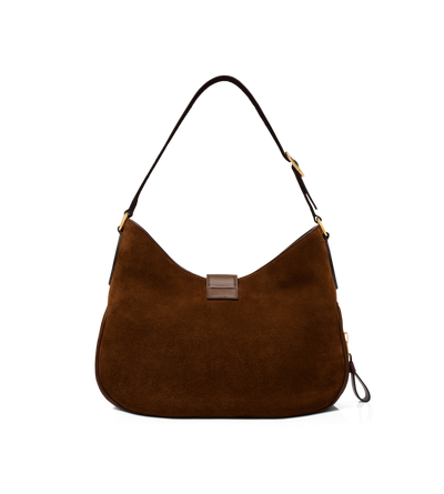 SUEDE AND LEATHER MONARCH MEDIUM HOBO image number 2