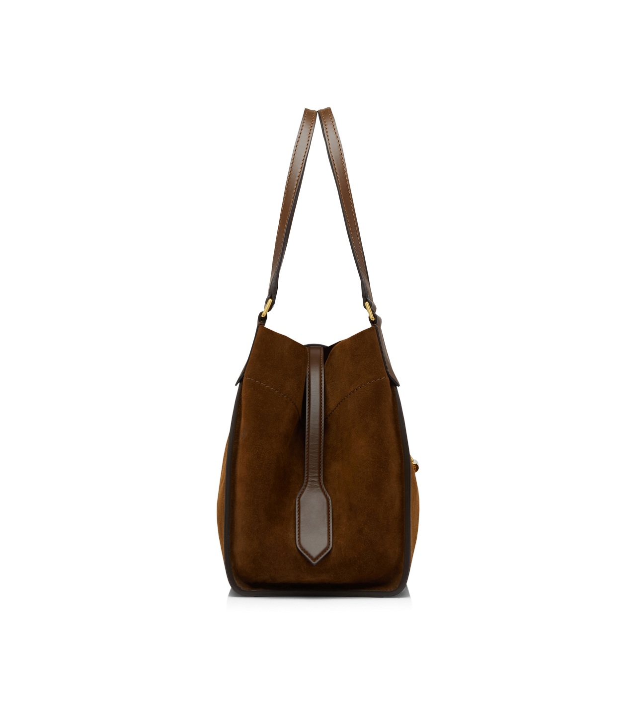 SUEDE AND LEATHER TARA MEDIUM TOTE image number 2