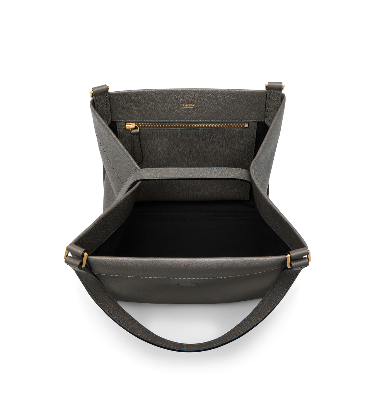 GRAIN LEATHER TARA MEDIUM TOTE image number 3