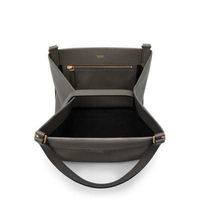 GRAIN LEATHER TARA MEDIUM TOTE image number 3