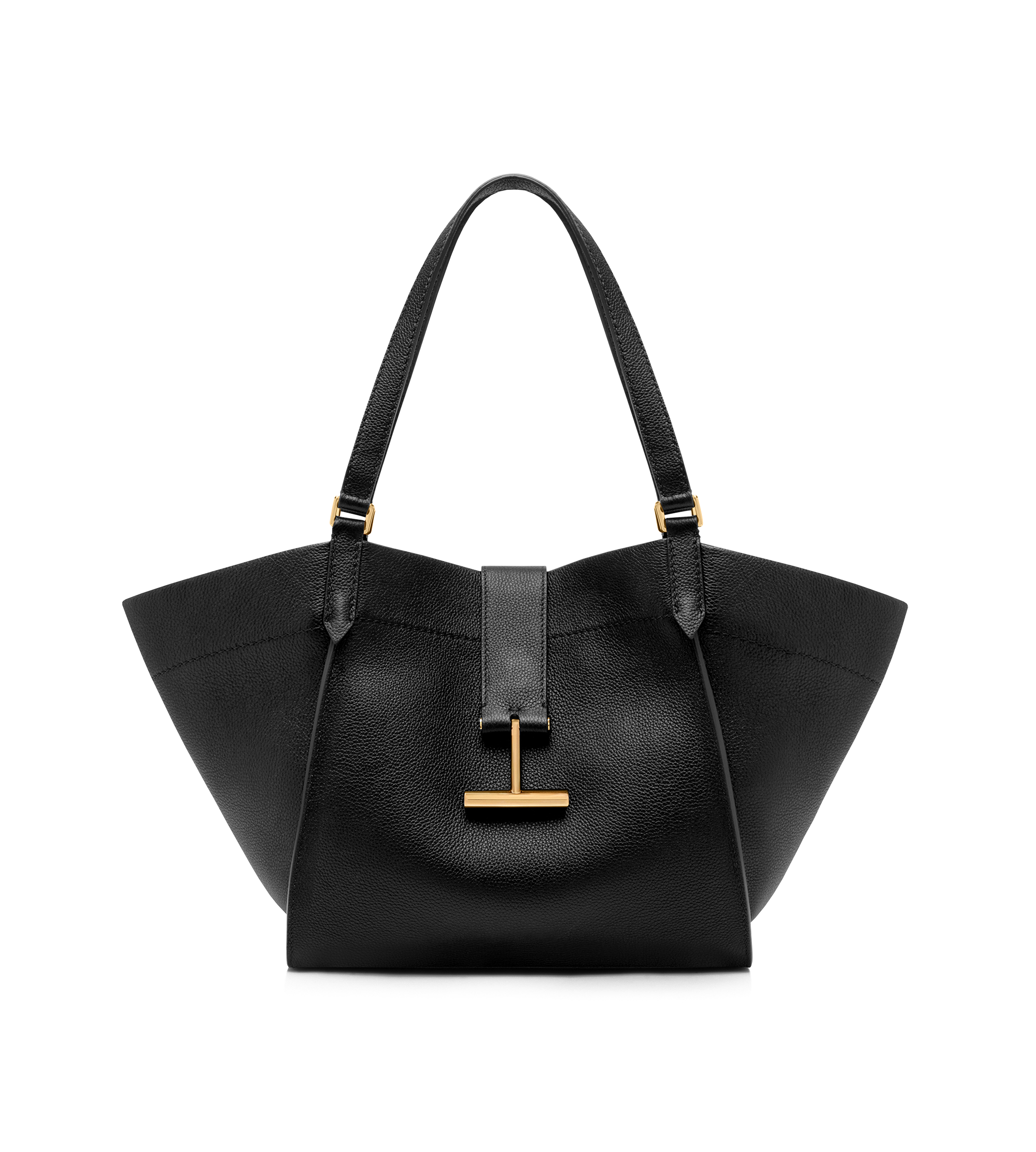 GRAIN LEATHER TARA MEDIUM TOTE | Tom Ford Fashion