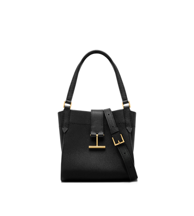 GRAIN LEATHER TARA SMALL TOTE image number 6