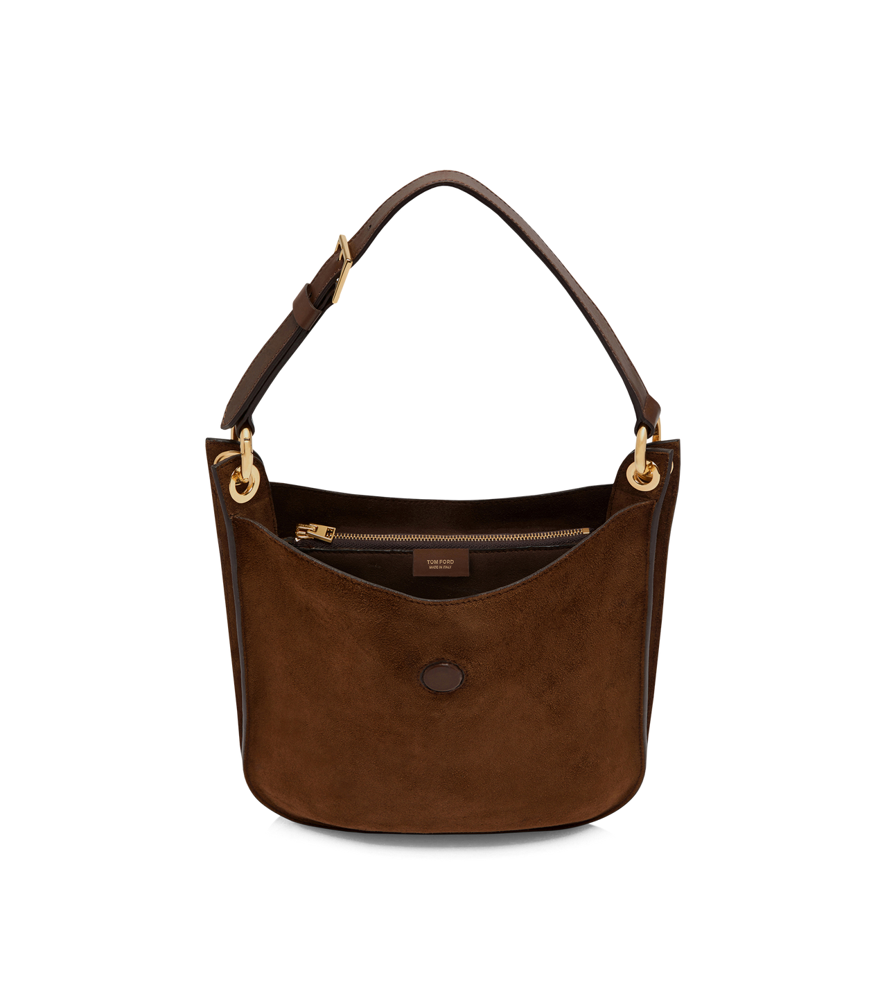 SUEDE LEATHER AND SMOOTH LEATHER TARA SMALL CROSSBODY image number 3