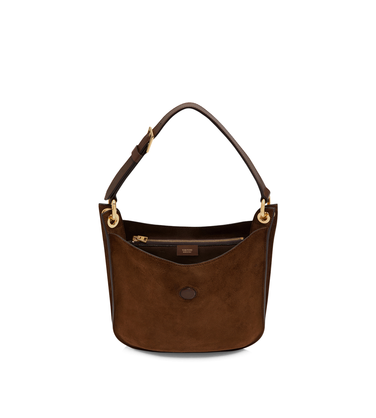 SUEDE LEATHER AND SMOOTH LEATHER TARA SMALL CROSSBODY image number 3