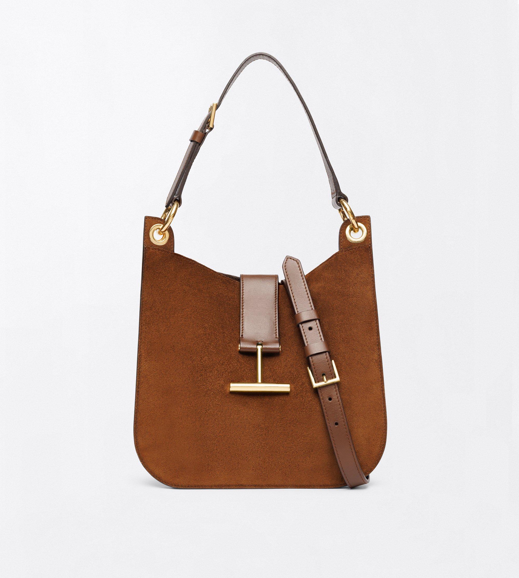 SUEDE LEATHER AND SMOOTH LEATHER TARA SMALL CROSSBODY | TOM FORD