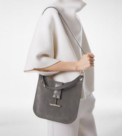 SUEDE LEATHER TARA SMALL CROSSBODY image number 5