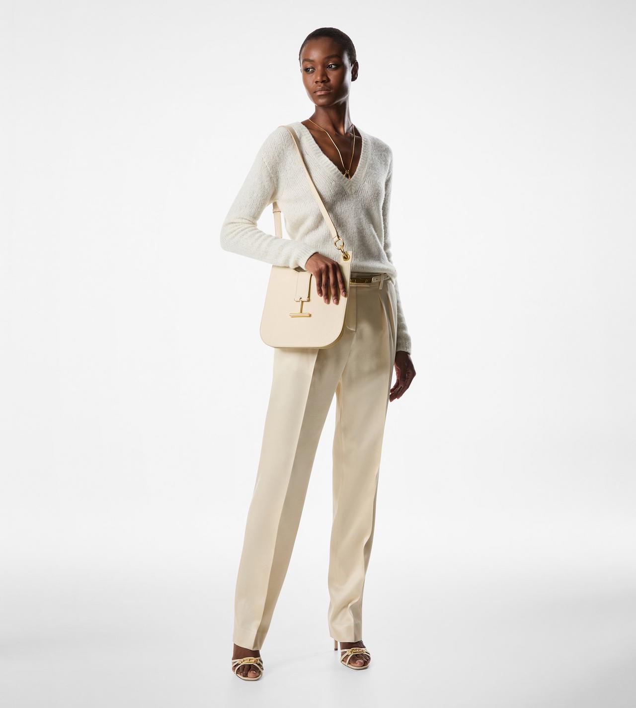 GRAIN LEATHER TARA SMALL CROSSBODY image number 4