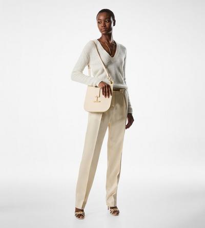 GRAIN LEATHER TARA SMALL CROSSBODY image number 4