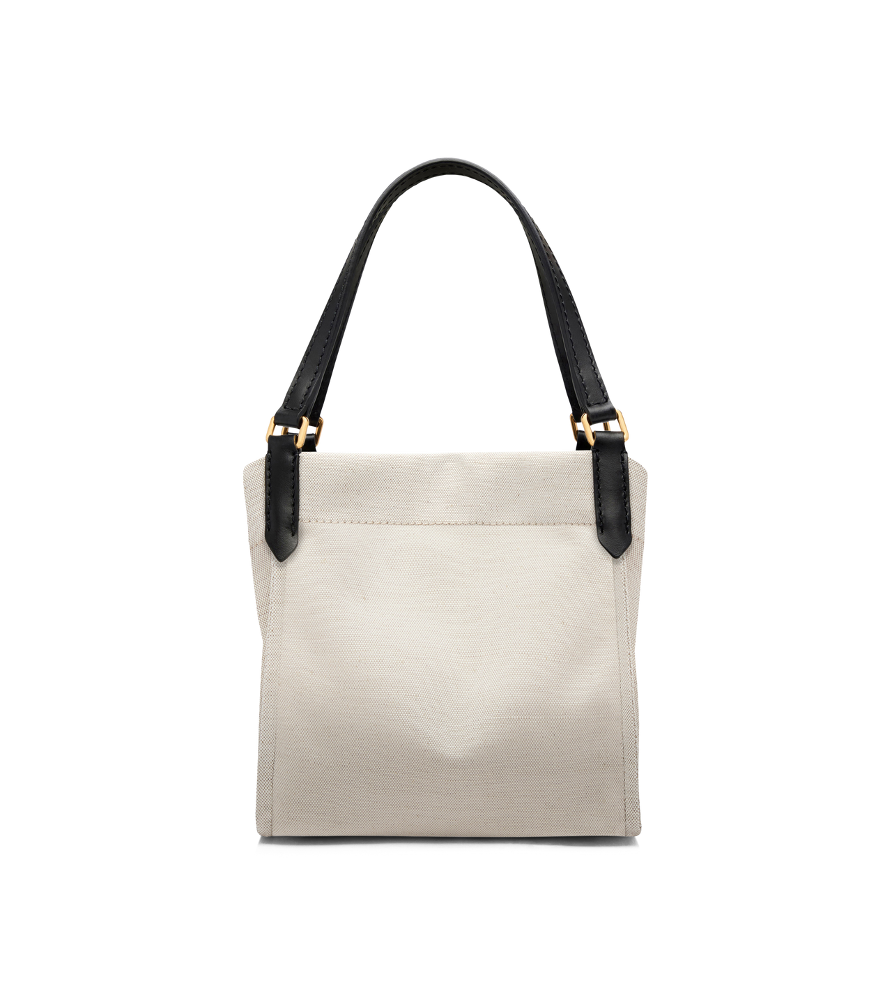 COTTON CANVAS AND SMOOTH LEATHER AMALFI MEDIUM TOTE image number 4