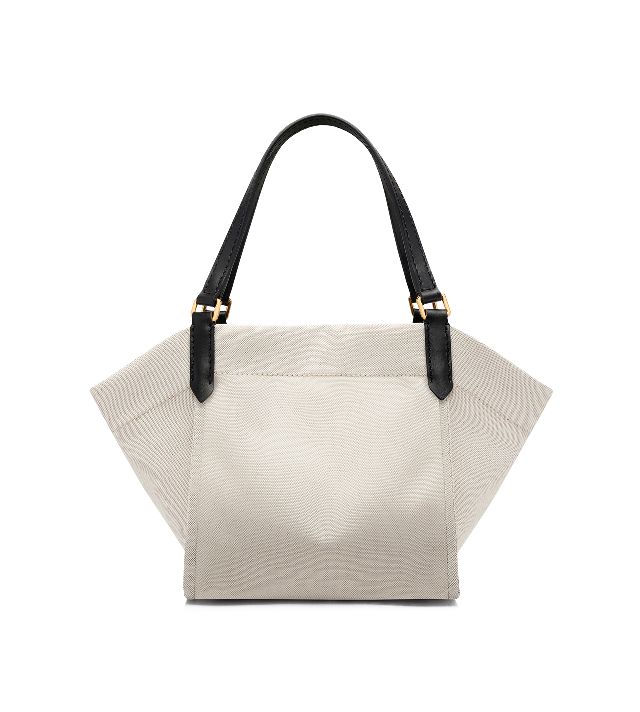 COTTON CANVAS AND SMOOTH LEATHER AMALFI MEDIUM TOTE image number 2