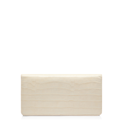 PRINTED CROC LEATHER E/W SHOULDER BAG image number 2