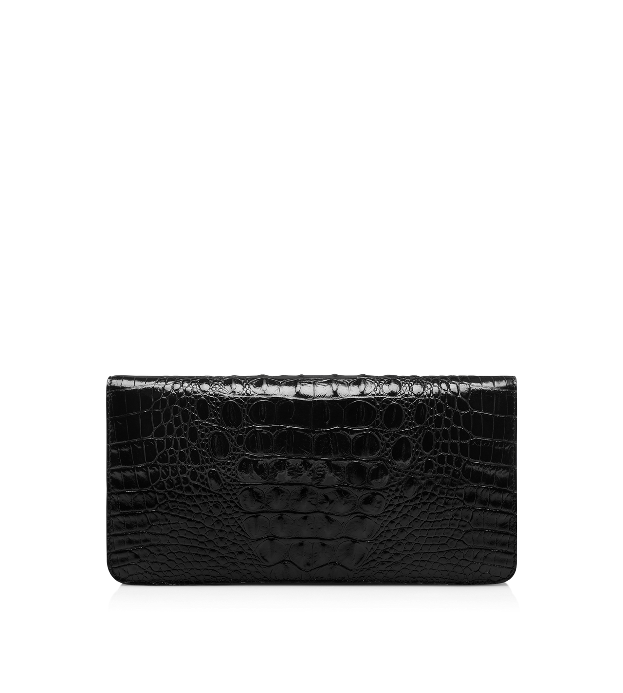 EMBOSSED CROC LEATHER WHITNEY E/W SHOULDER BAG image number 2