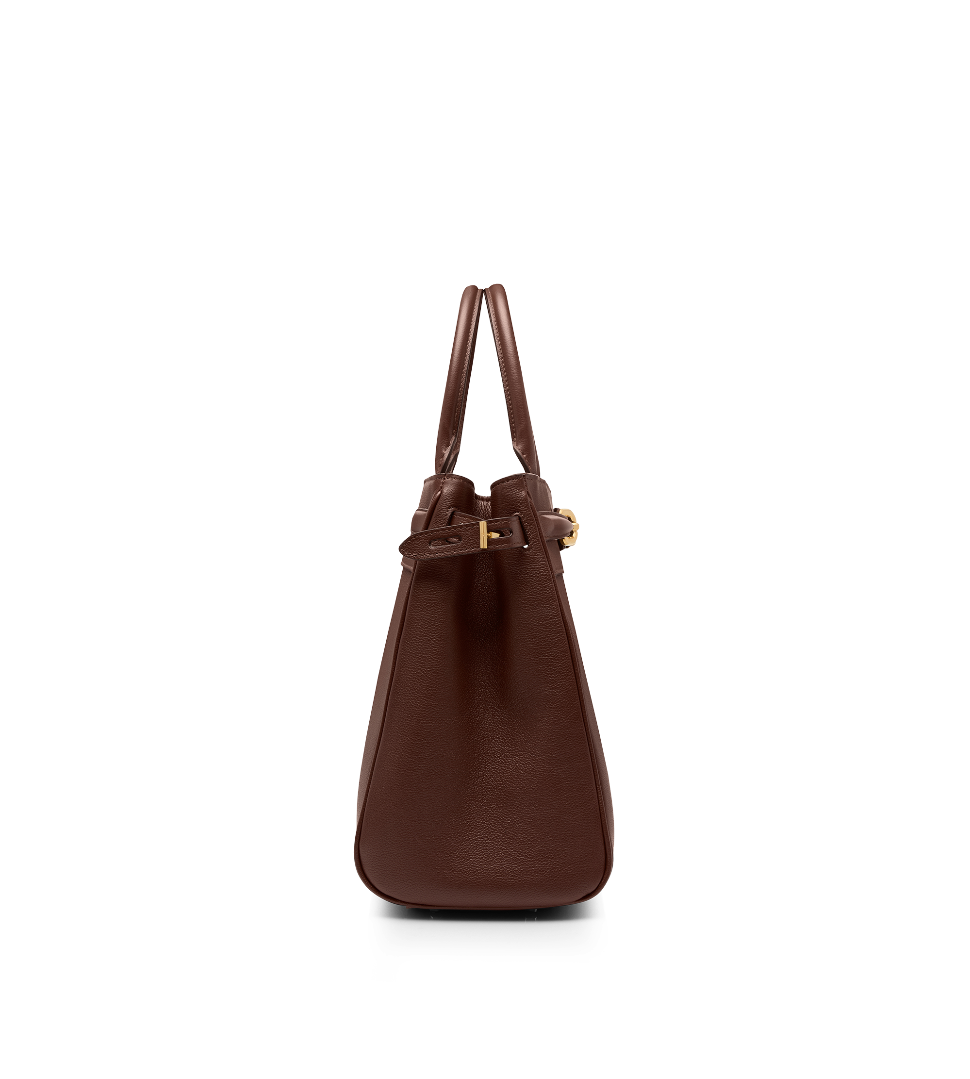 GRAIN LEATHER LARGE TOP HANDLE