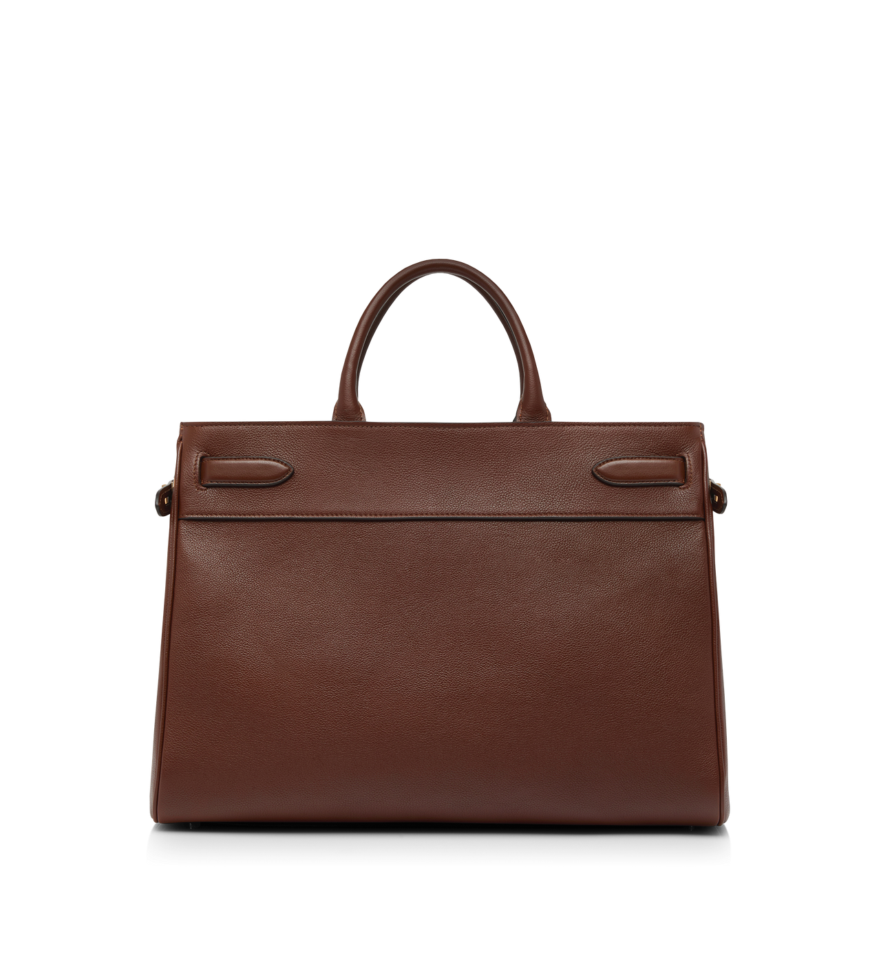 GRAIN LEATHER LARGE TOP HANDLE image number 2