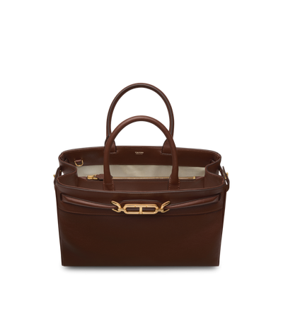 GRAIN LEATHER LARGE TOP HANDLE image number 3