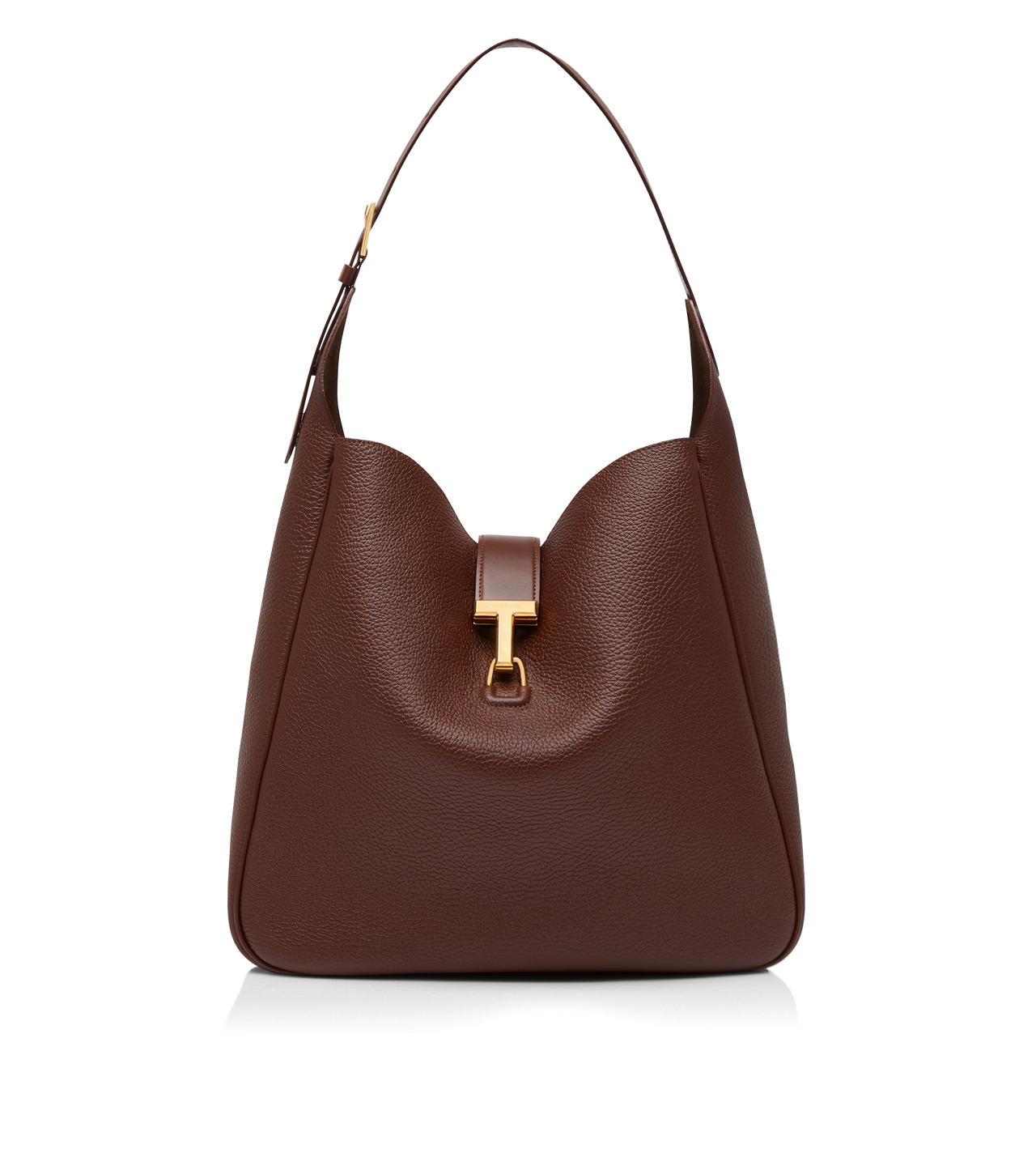 LEATHER MONARCH LARGE HOBO image number 0