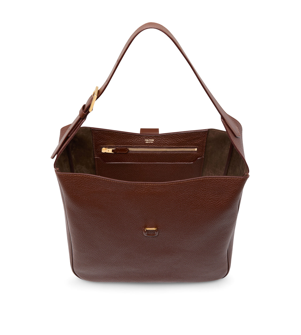 LEATHER MONARCH LARGE HOBO image number 3