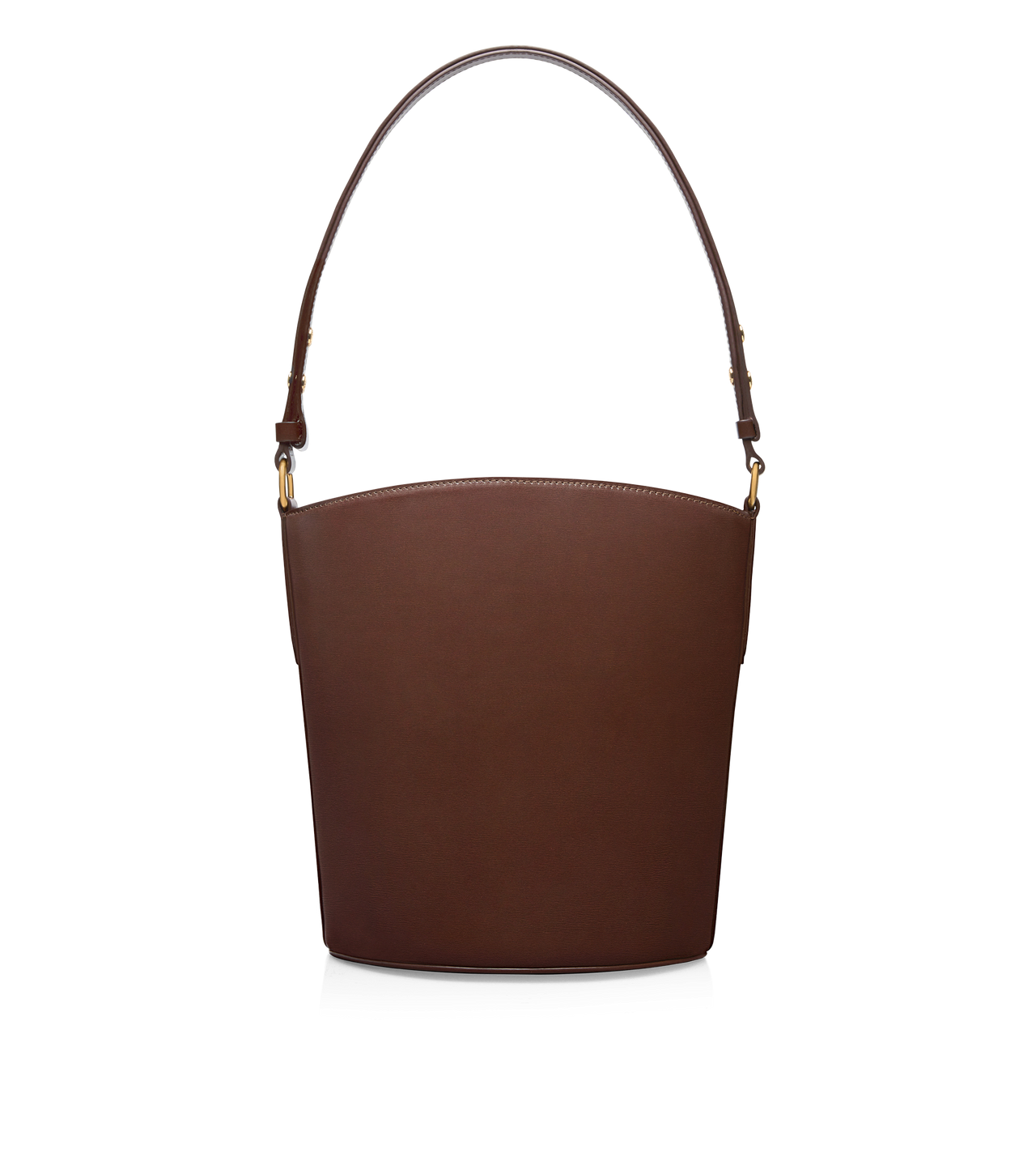 PALMELLATO-EFFECT LEATHER WHITNEY MEDIUM BUCKET BAG image number 2