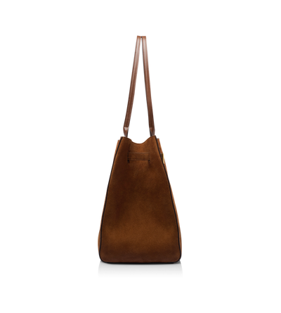 SUEDE LEATHER AUDREY MEDIUM TOTE image number 1