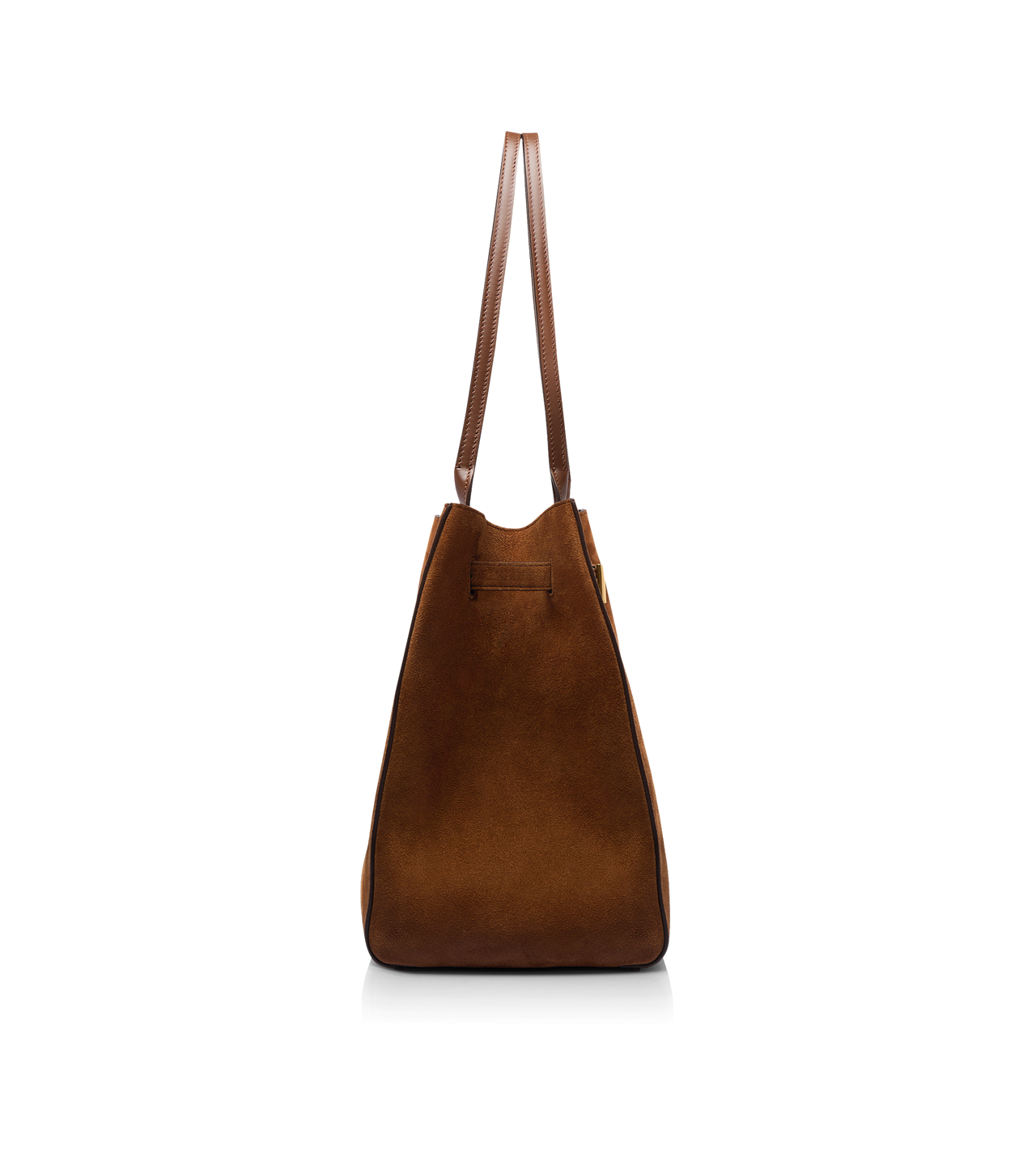 TOM FORD LEATHER WHISKY SUEDE LEATHER AUDREY MEDIUM TOTE