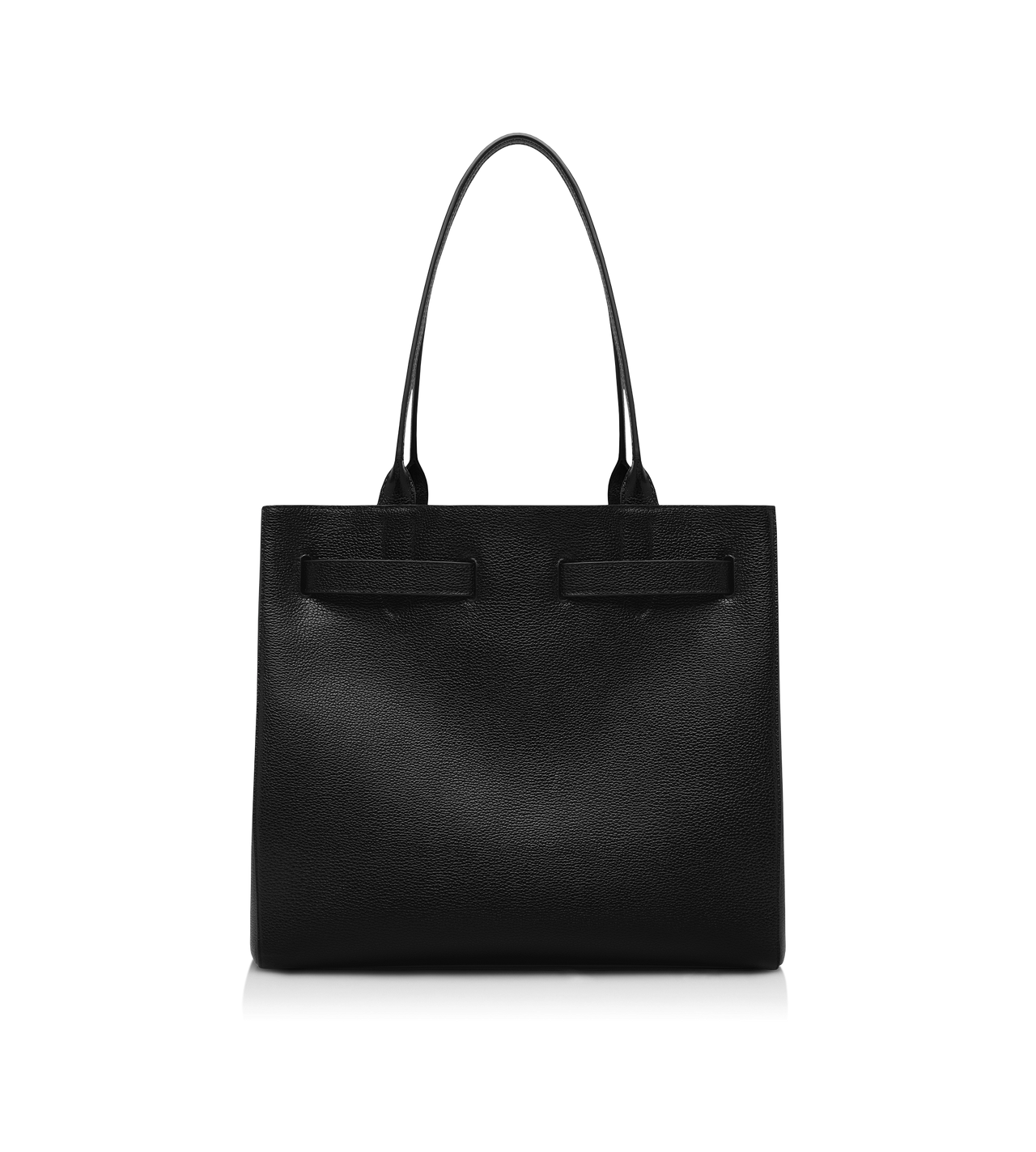 GRAIN LEATHER AUDREY MEDIUM TOTE image number 2