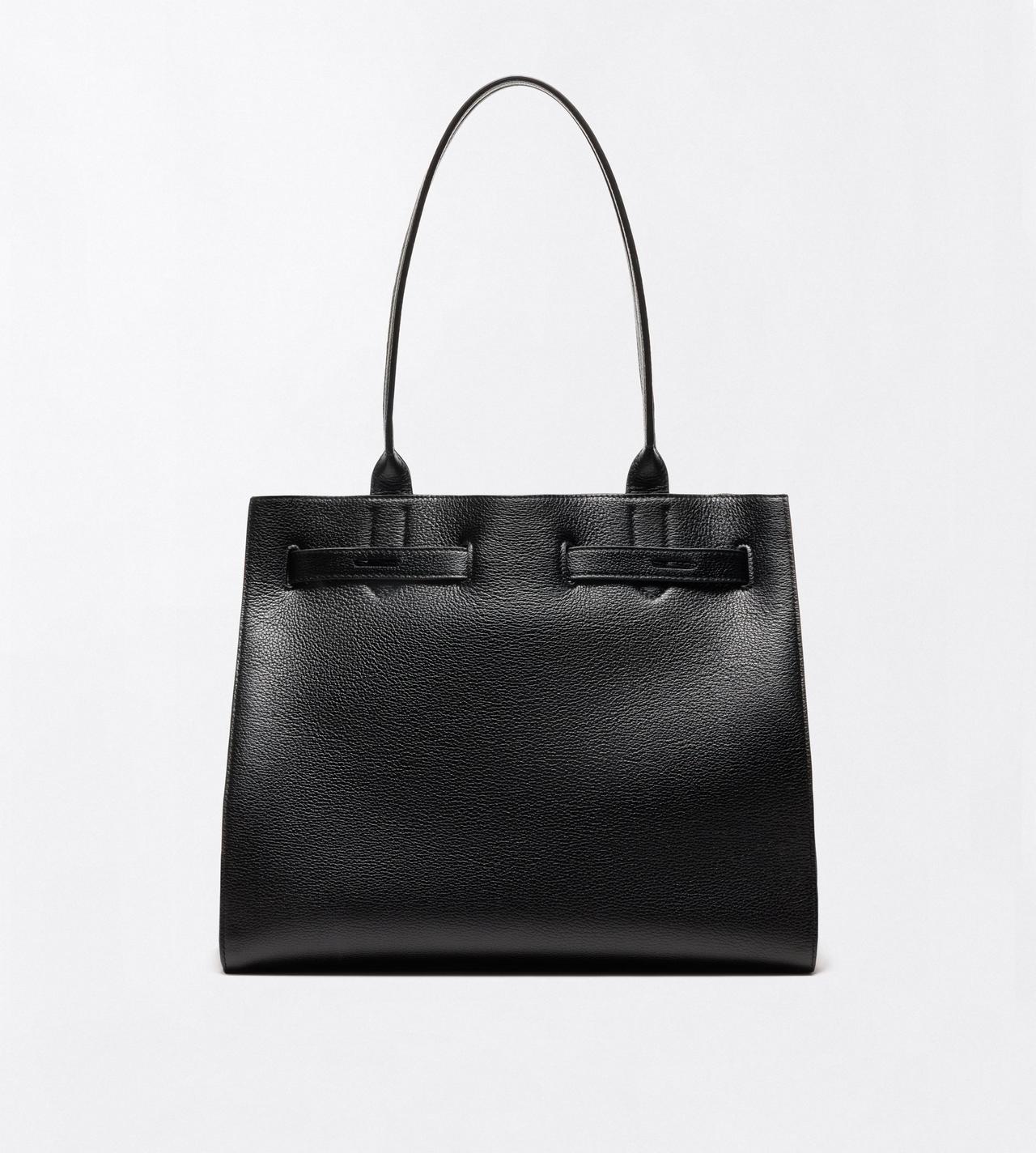 TOM FORD LEATHER BLACK GRAIN LEATHER AUDREY MEDIUM TOTE