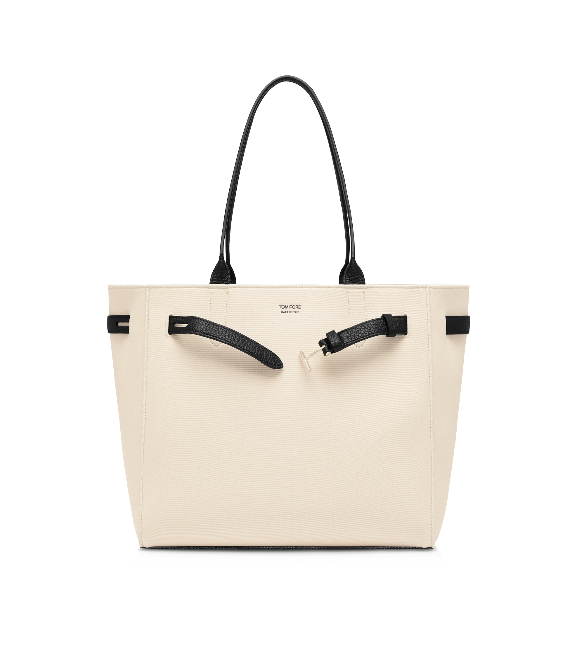 CANVAS AND LEATHER AUDREY MEDIUM TOTE