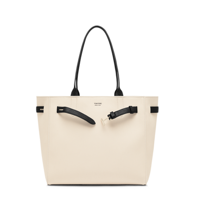 CANVAS AND LEATHER AUDREY MEDIUM TOTE image number 0