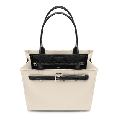 CANVAS AND LEATHER AUDREY MEDIUM TOTE image number 2