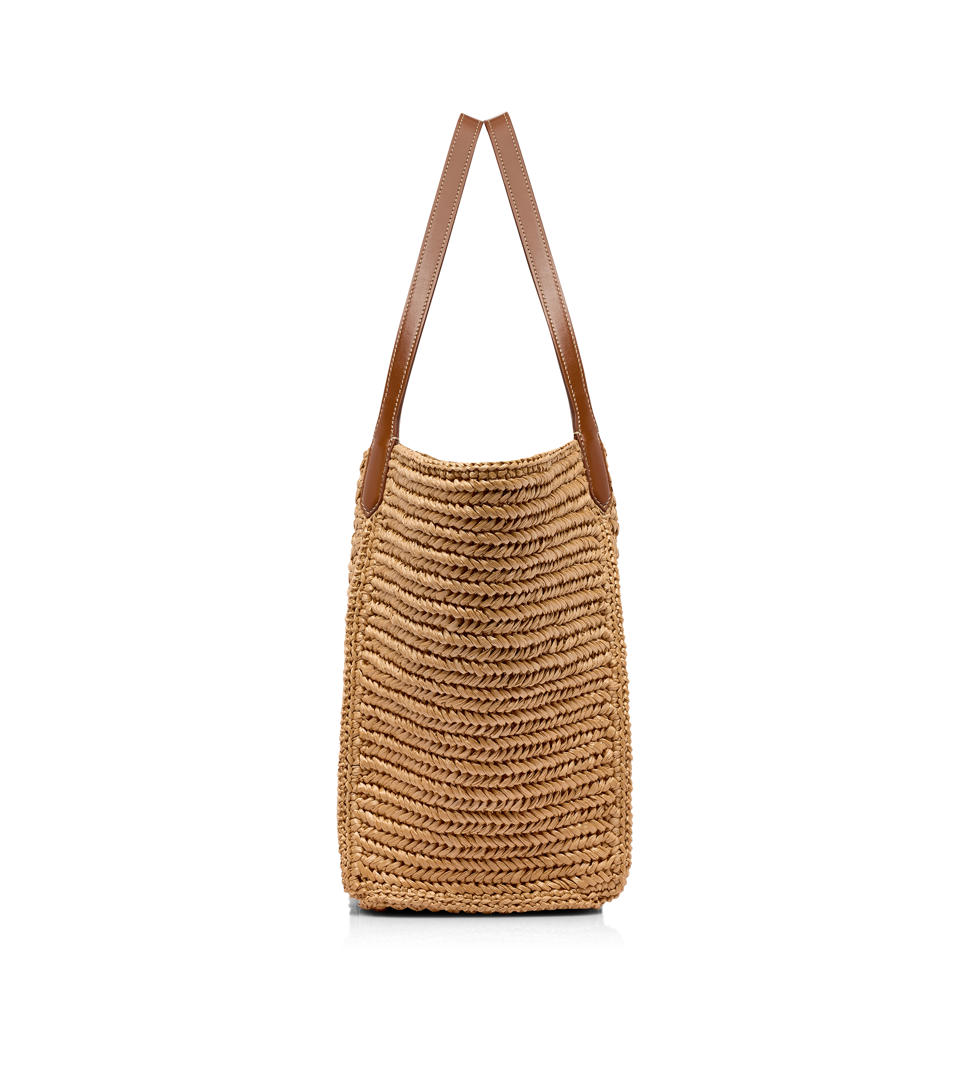 TOM FORD トムフォード ラージかごバッグ TARA LARGE TOTE RAFFIA AND LEATHER TARA LARGE TOTE | Tom Ford Fashion